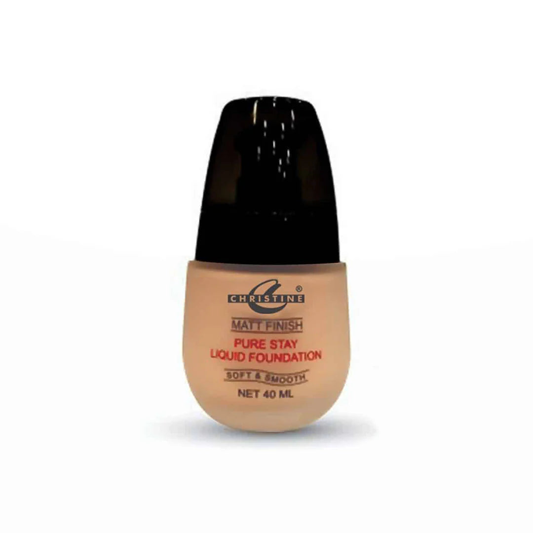 CHRISTINE PURE STAY LIQUID FOUNDATION SOFT&SMOOTH