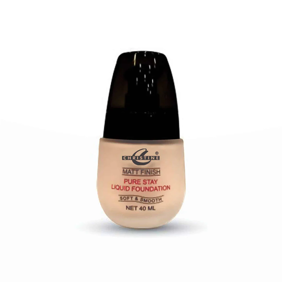 CHRISTINE PURE STAY LIQUID FOUNDATION SOFT&SMOOTH