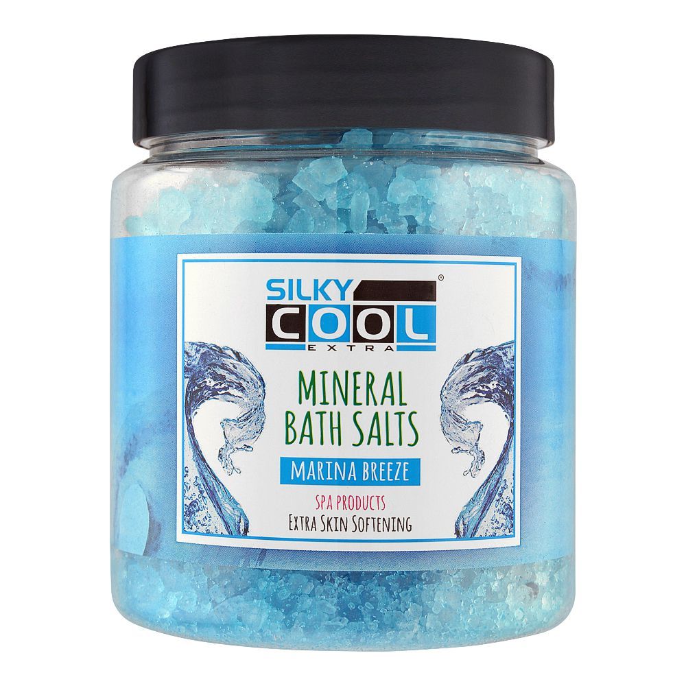 Silky Cool Mineral Bath Salts Marina Breeze 750g