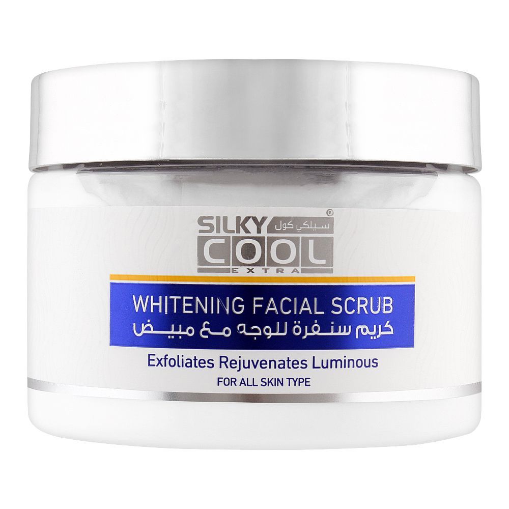 Silky Cool Whitening Facial Scrub 350ml