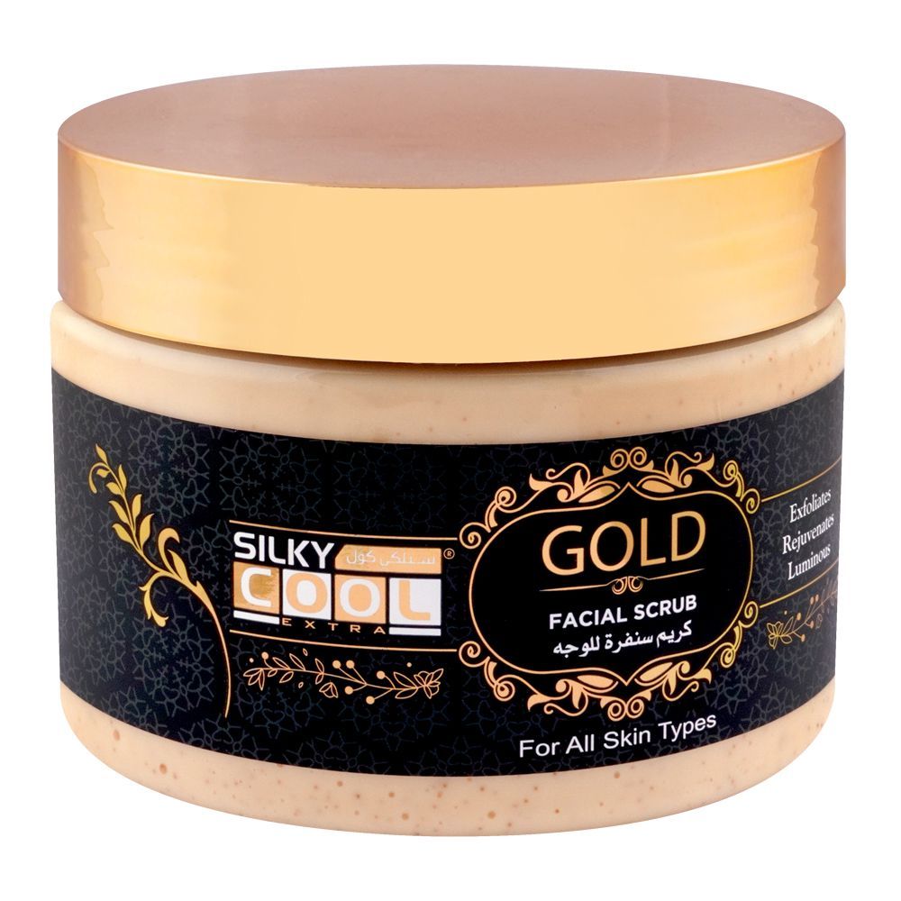 Silky Cool Gold Facial Scrub 350ml