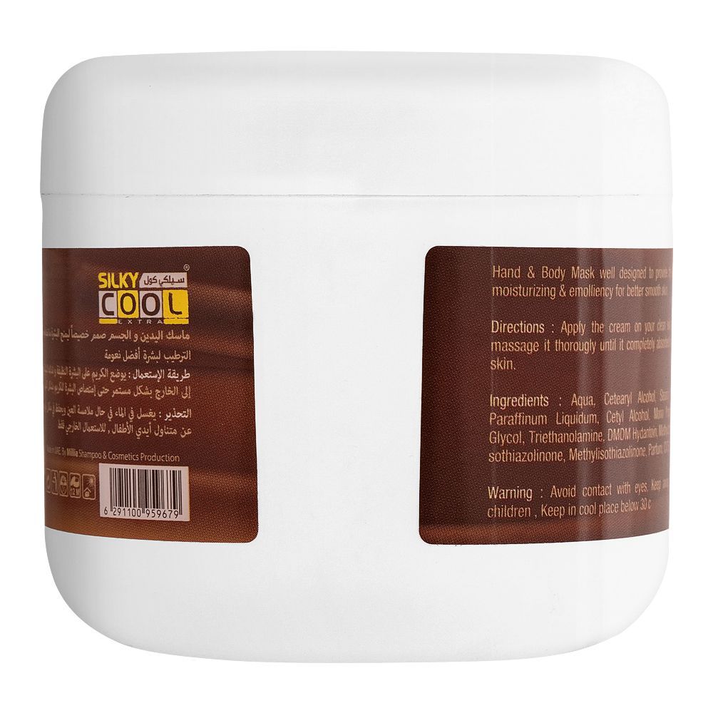 Silky Cool Hand & Body Mask Chocolate 250ml