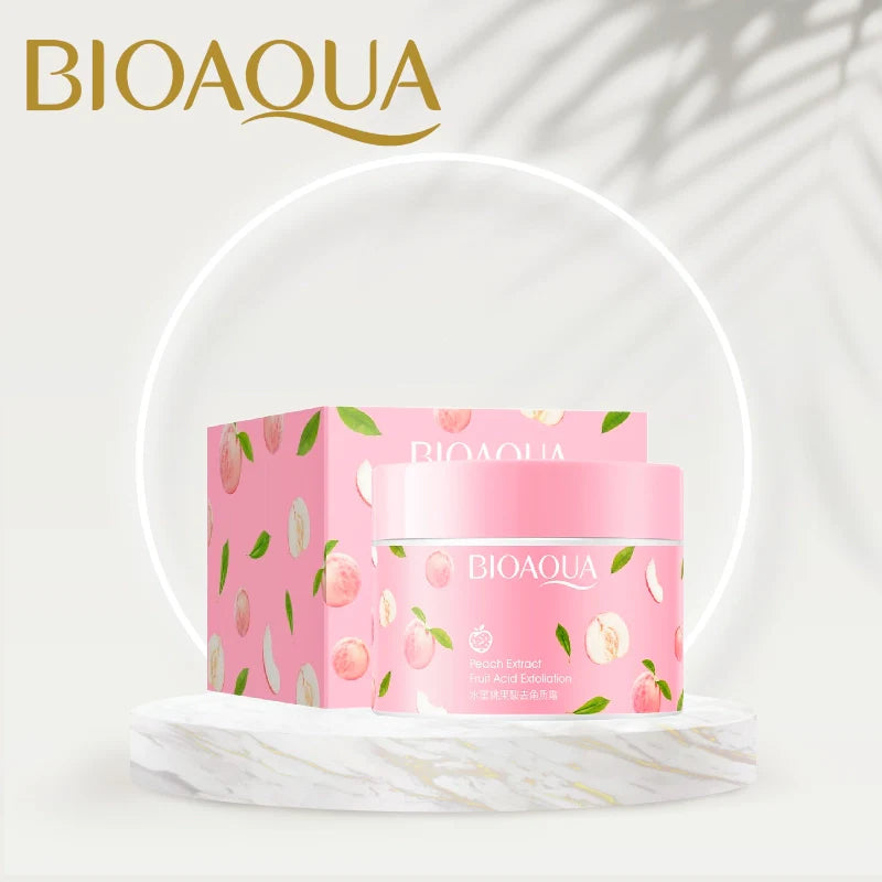 BIOAQUA PEACH EXFLOTING CREAM 140GM