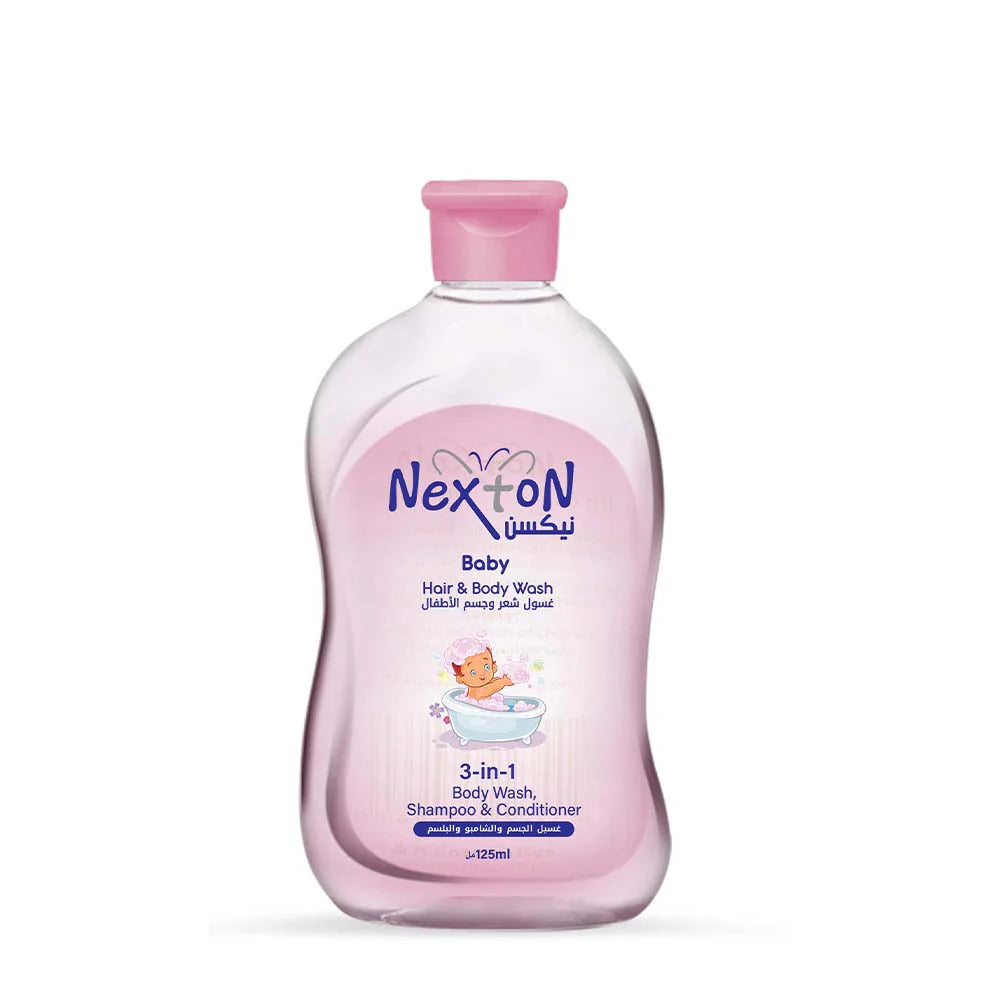 NEXTON  BABY HAIR&BODYWASH 3IN1-125ML
