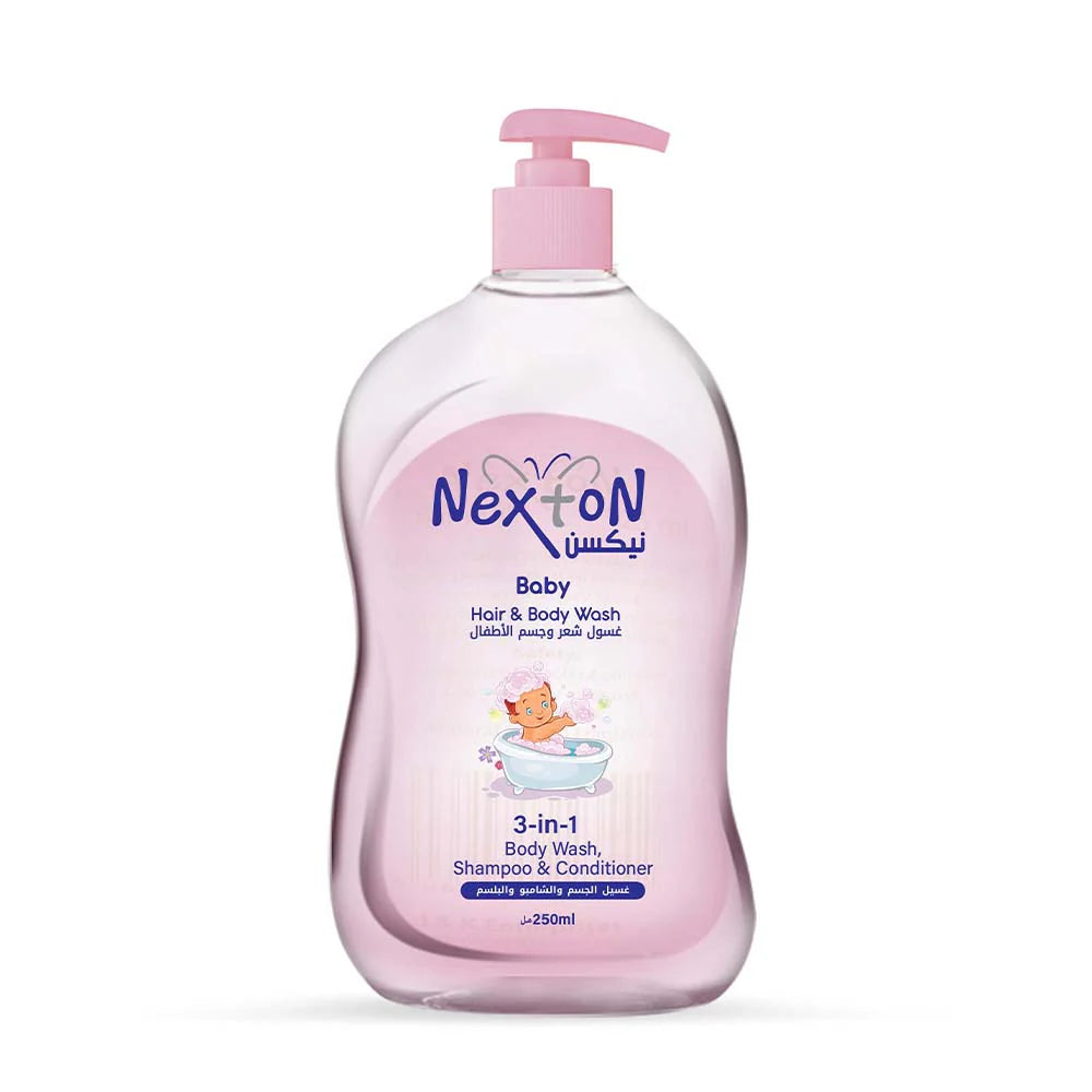Nexton Baby Hair and Body wash (3-in-1) 250ML