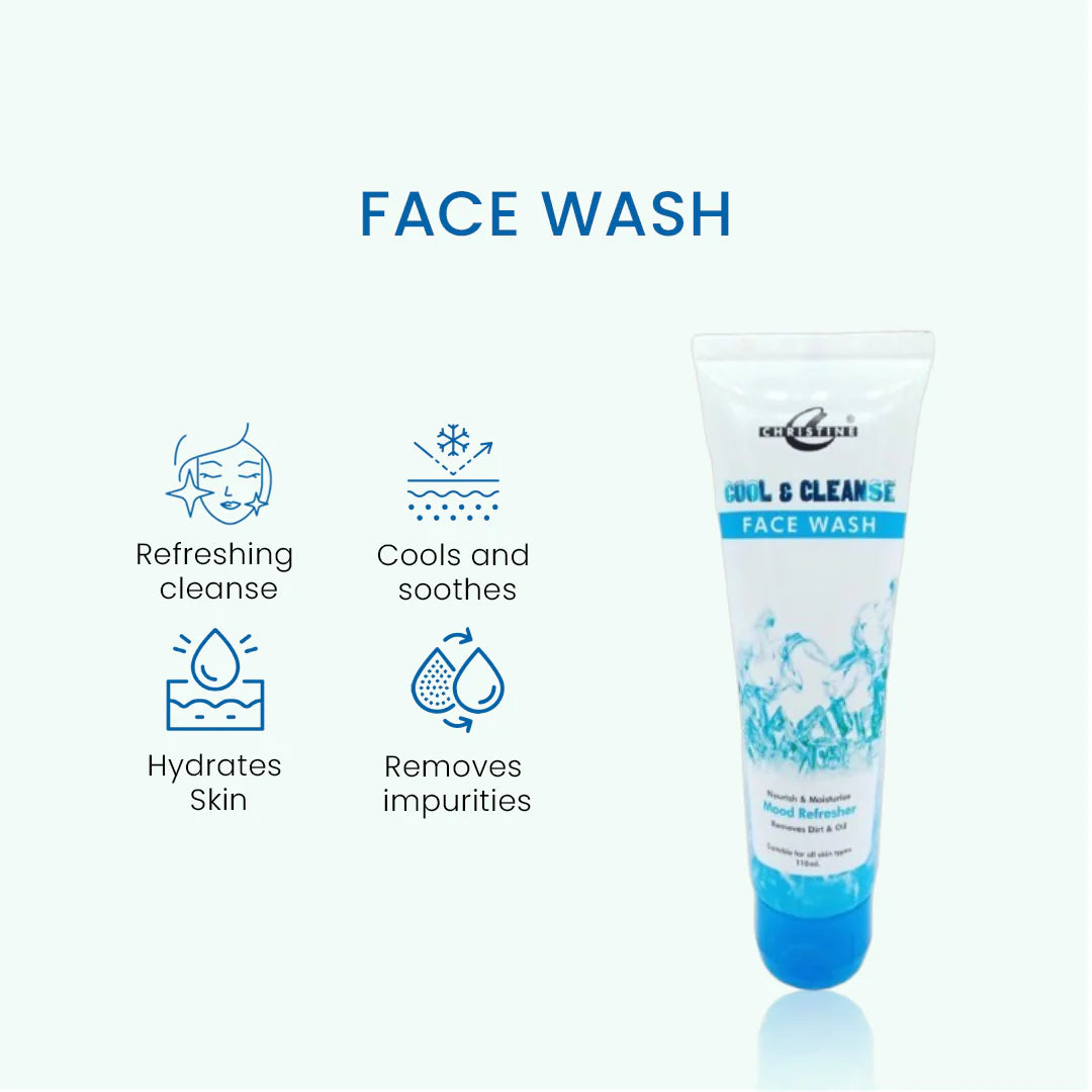 Christine Cool & Cleanse Face Wash 110ml
