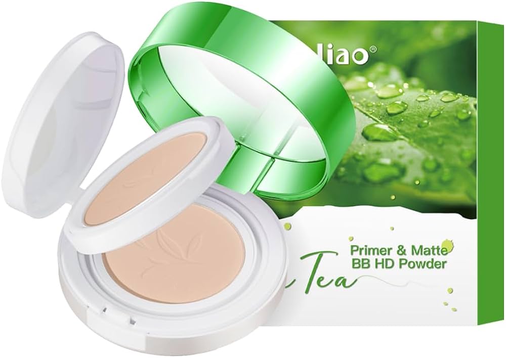 Maliao Primer & Matte BB HD Powder with Green Tea Extract