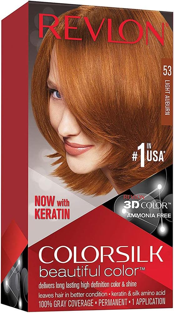 Revlon Colorsilk Light Auburn Hair Color 53