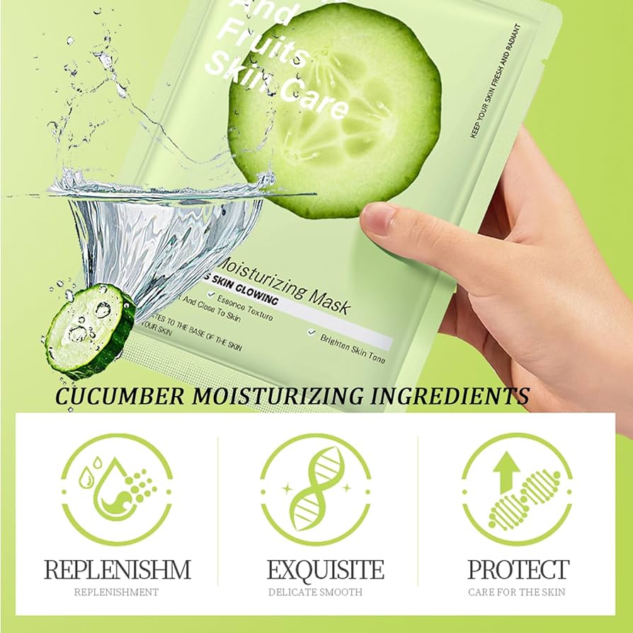 BIO AQUA CUCUMBER MOIST  FACE  MASK-25G