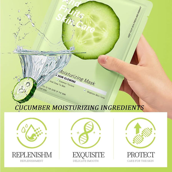 BIO AQUA CUCUMBER MOIST  FACE  MASK-25G