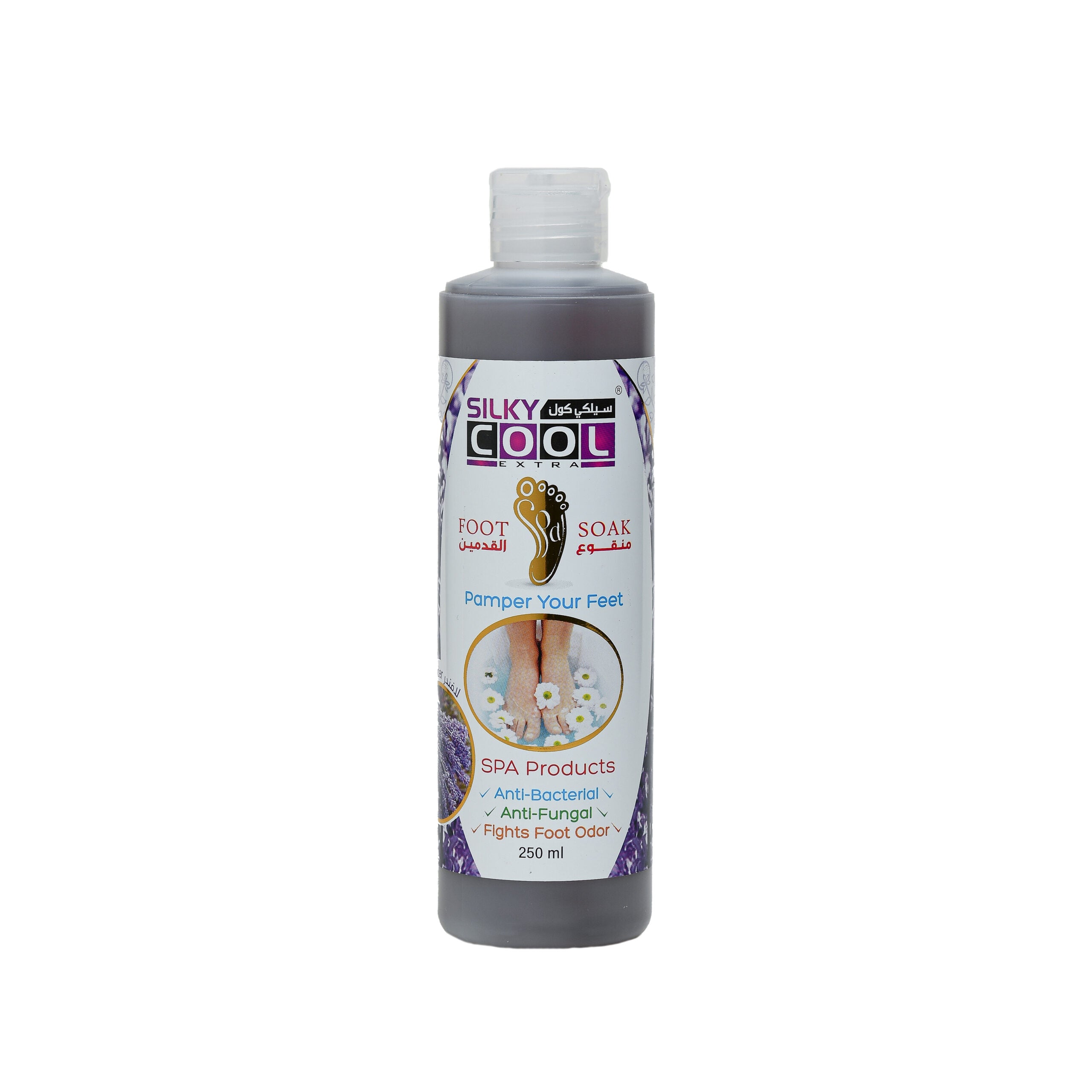 Silky Cool Foot Soak- Lavender 250ml