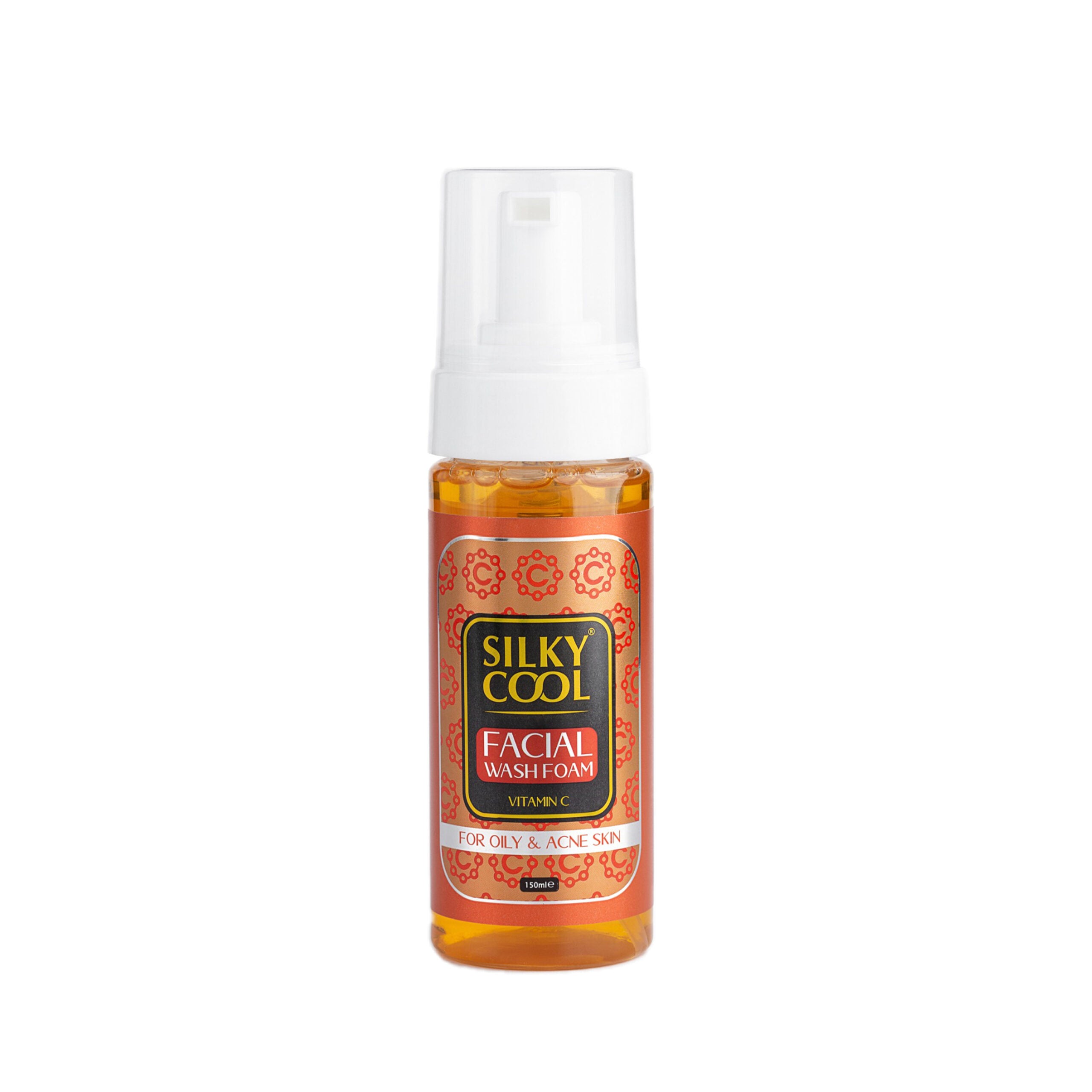 Silky Cool Face Wash Foam Vitamin C 150ml