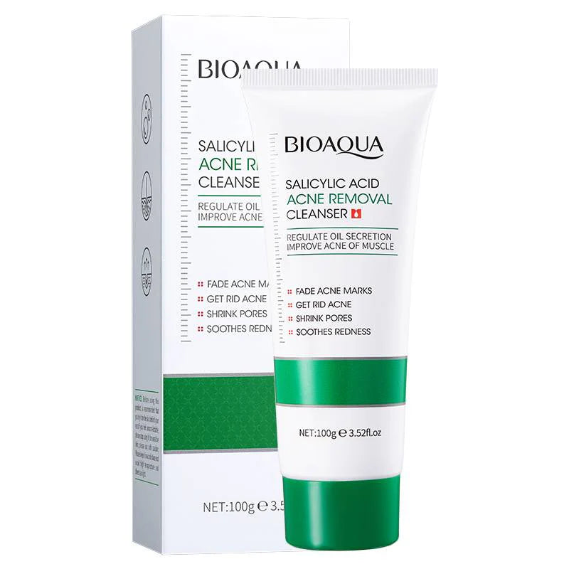 BIOAQUA REMOVAL OF ACNE CLEANSER 100G