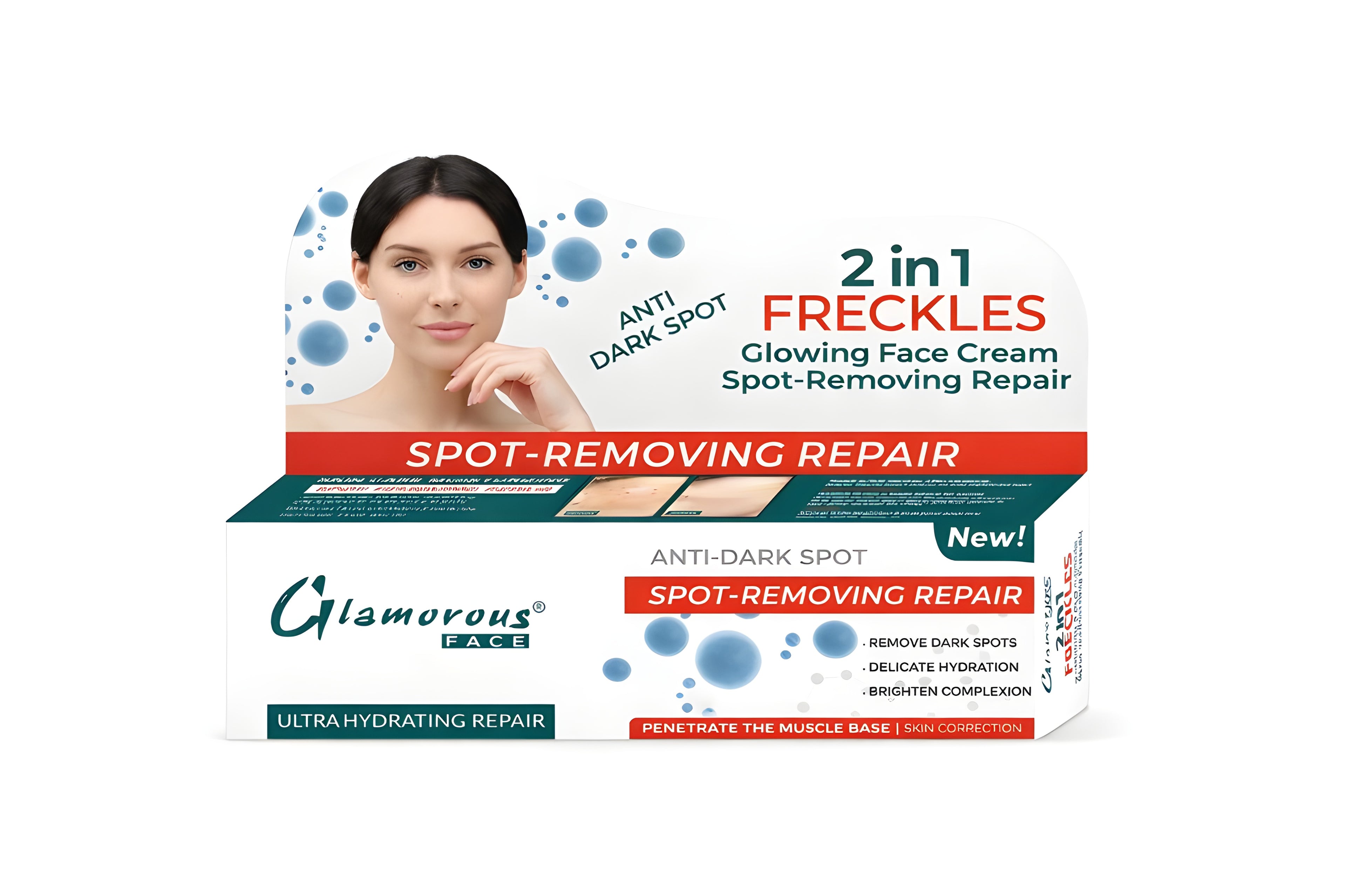 2IN1 FRECKLES GLOWING FACE CREAM