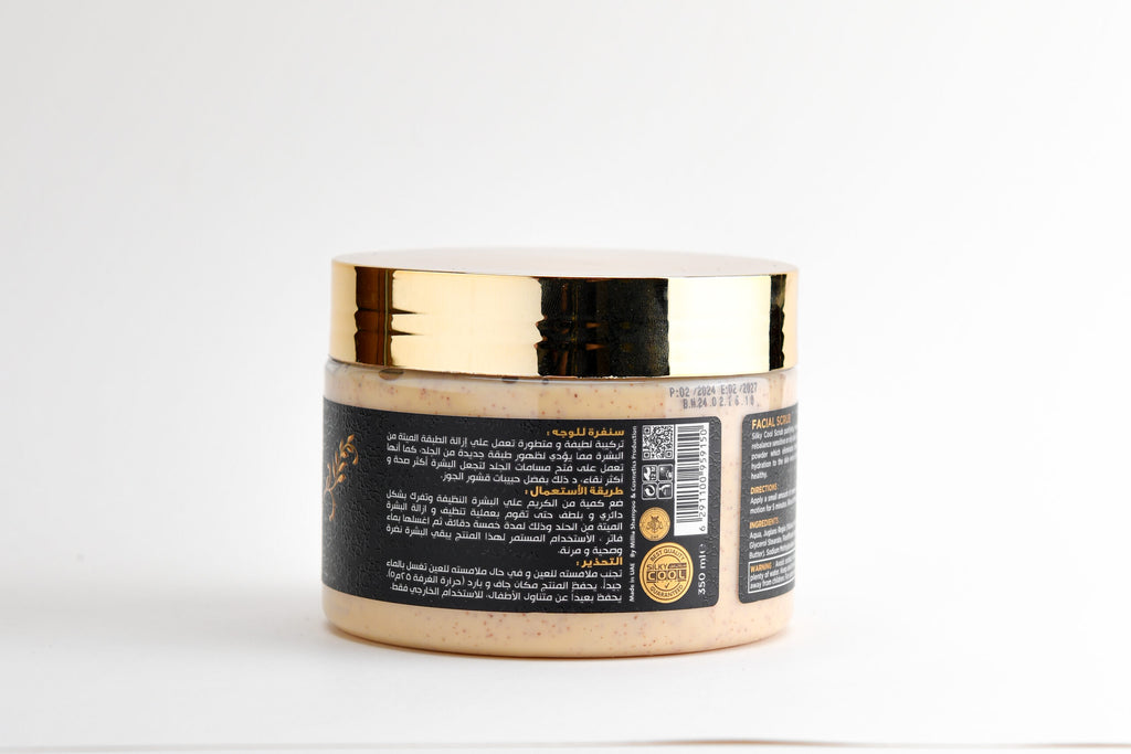 Silky Cool Gold Facial Scrub 350ml