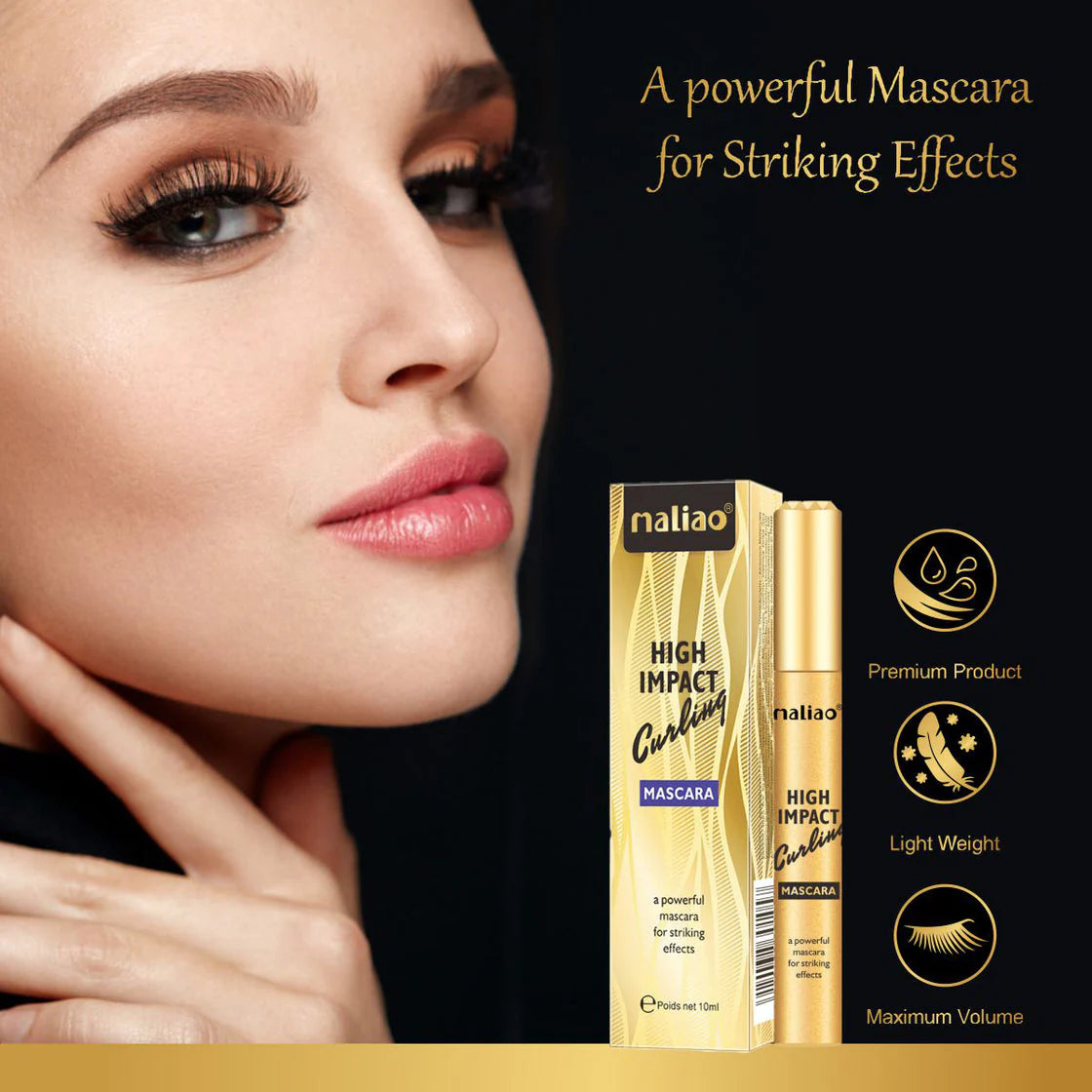 Maliao High Impact Curling Mascara