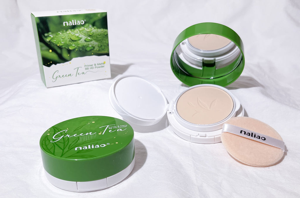 Maliao Primer & Matte BB HD Powder with Green Tea Extract