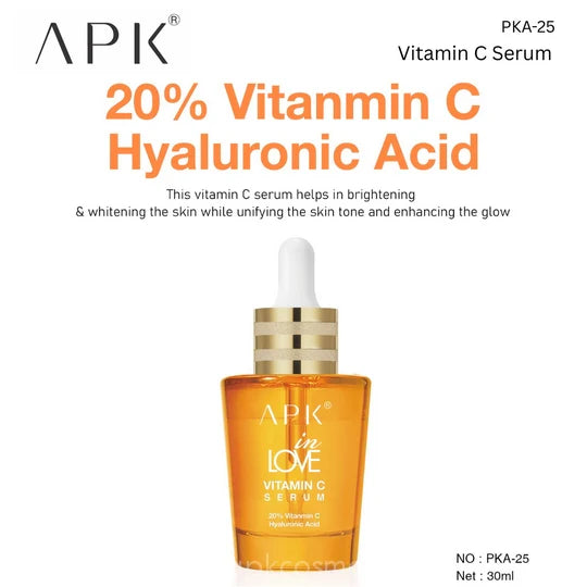 APK Vitamin C Serum 20% – Professional Anti-Aging & Brightening Serum