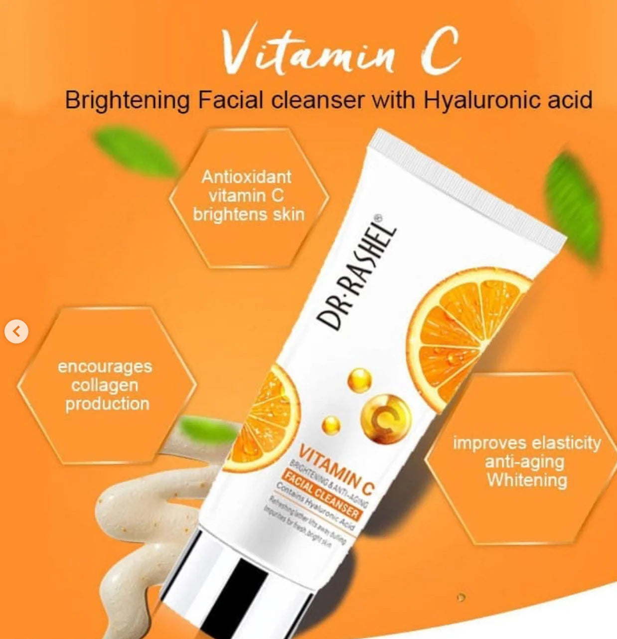 Dr Rashel Vitamin C Facial Cleanser 80G