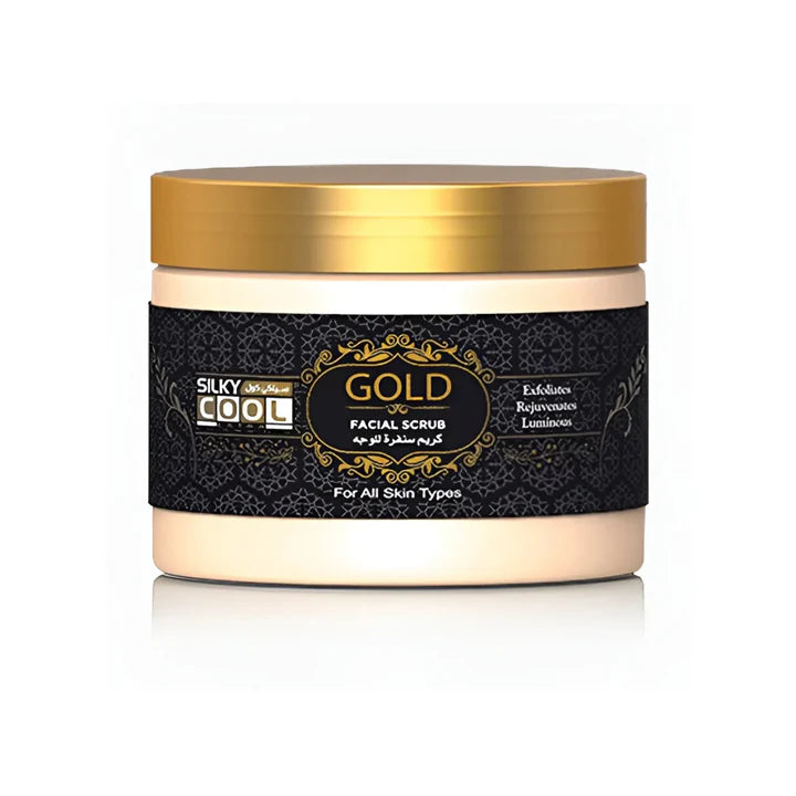 Silky Cool Gold Facial Scrub 350ml
