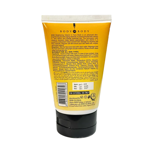 BNB Vitamin C Face Wash 120ml