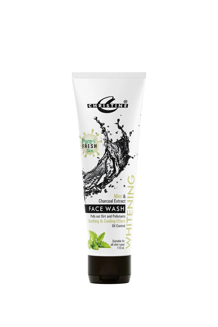 CHRISTINE Mint & Charcoal Extract Facewash