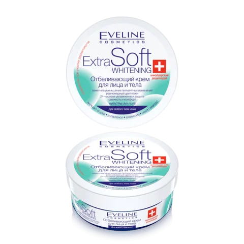 EVELINE Extra Soft Whitening Face & Body Moisturising Cream