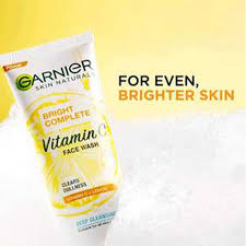GARNIER BRIGHT CLEAN SCRUB FACEWASH-100ML