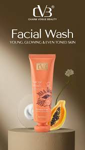 CVB Papaya Facial Wash Brightening Tan Removal Skin Renewal Cleanser  100ml