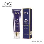 CVB 24K Gold Gel Primer for Pores Minimization, Anti-Ageing Oil-Free & Fragrance-Free Makeup Base (Gold, 40ml) C15