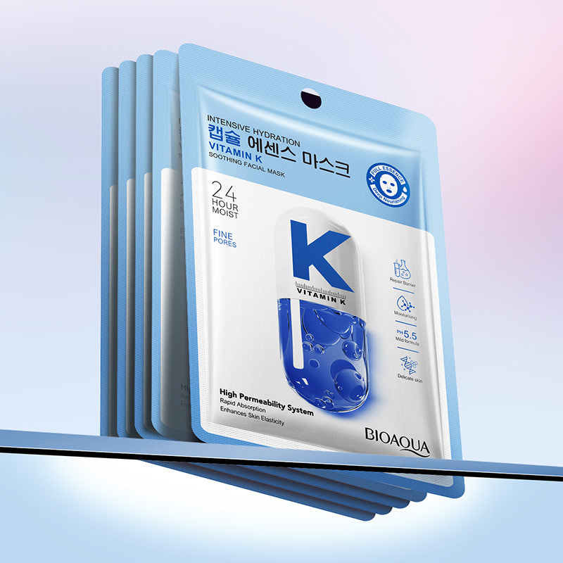 BIOAQUA VITAMIN K SOOTHING FACIAL MASK 25ML