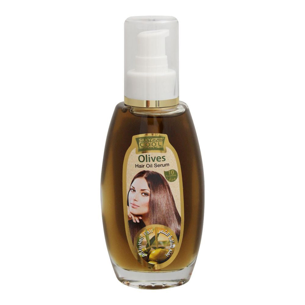 Silky Cool Active X Hair Oil Serum-Olives 100ml