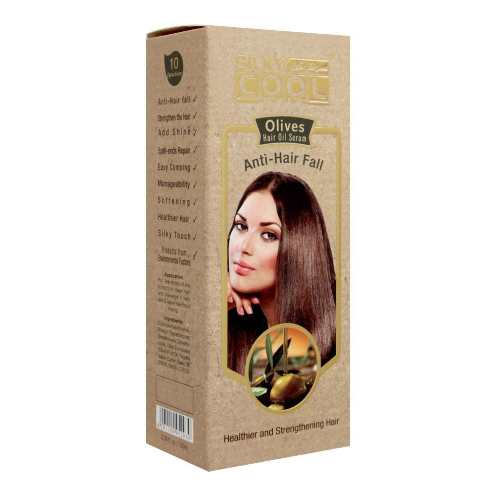 Silky Cool Active X Hair Oil Serum-Olives 100ml